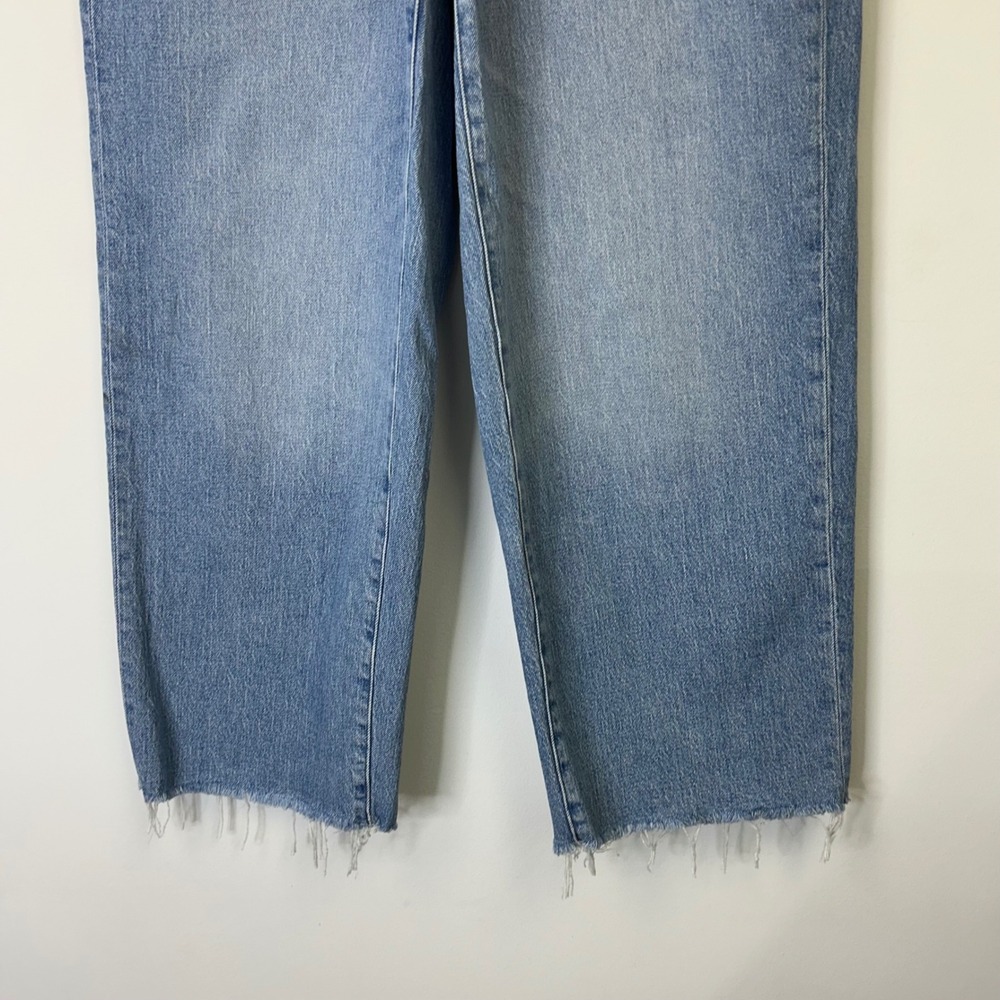 Madewell Curvy Perfect Vintage Wide Leg Crop Jeans Women's 29 - Picture 12 of 12